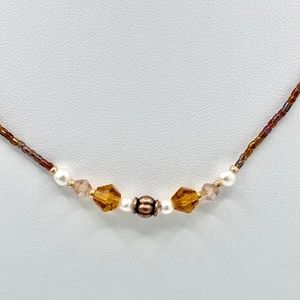 Dark Topaz Necklace